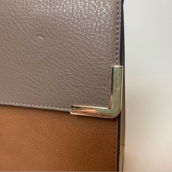 DUNE London | Crossbody Leather Satchel - Picture 7 of 8